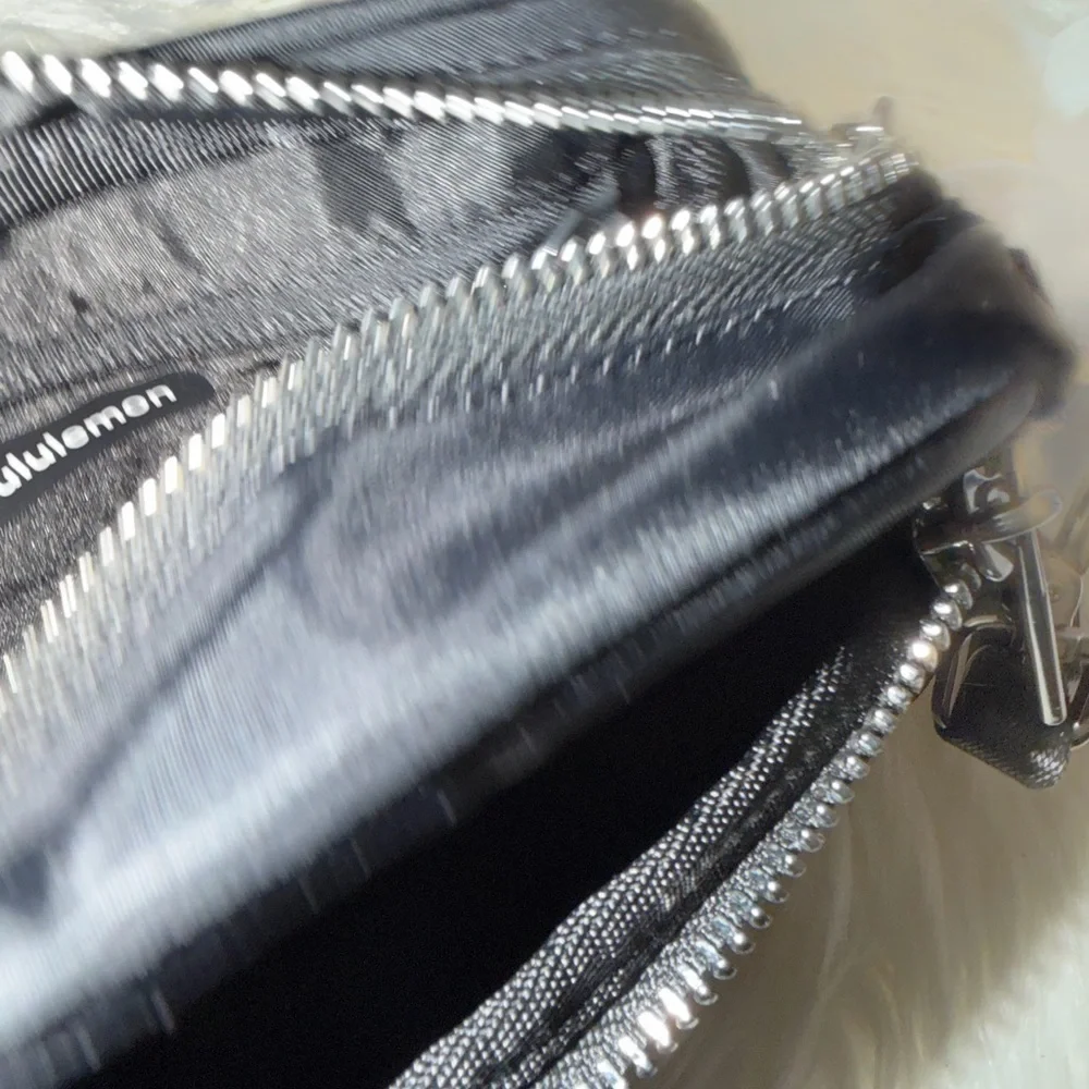 Lululemon Athletica Black Messenger Bag